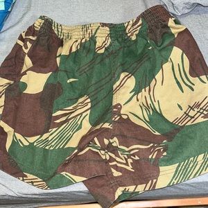Vintage Canvas Rhodesian bush shorts
